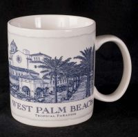 Starbucks West Palm Beach City 18oz Coffee Mug 2008